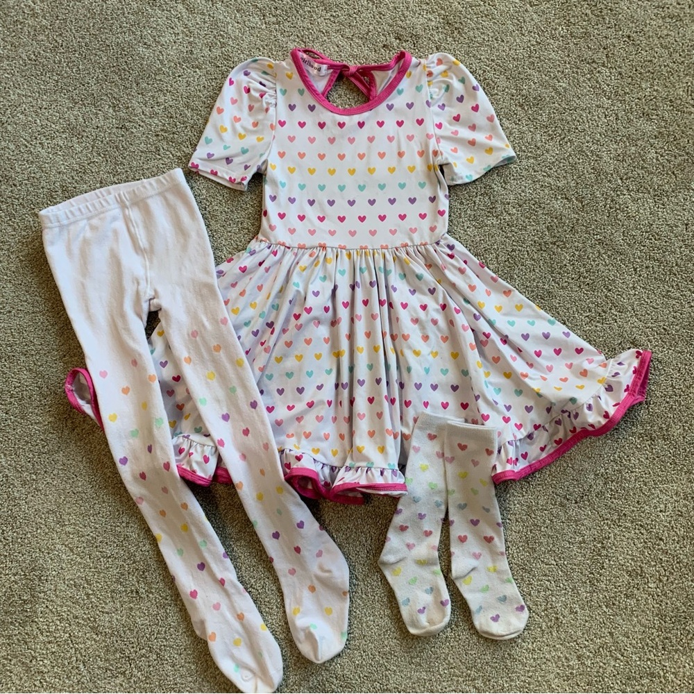 Girlhood size 6 play hearts bundle